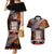 New Zealand ANZAC Day Couples Matching Mermaid Dress and Hawaiian Shirt The Ode of Remembrance and Silver Fern LT03 Black - Polynesian Pride