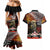 New Zealand ANZAC Day Couples Matching Mermaid Dress and Hawaiian Shirt The Ode of Remembrance and Silver Fern LT03 - Polynesian Pride