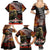 New Zealand ANZAC Day Family Matching Summer Maxi Dress and Hawaiian Shirt The Ode of Remembrance and Silver Fern LT03 - Polynesian Pride