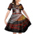 New Zealand ANZAC Day Kid Short Sleeve Dress The Ode of Remembrance and Silver Fern LT03 KID Black - Polynesian Pride