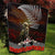 New Zealand ANZAC Day Quilt The Ode of Remembrance and Silver Fern