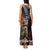 New Zealand ANZAC Day Tank Maxi Dress The Ode of Remembrance and Silver Fern LT03 - Polynesian Pride