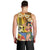 Happy Lei Day Men Tank Top Hula Girl Polynesian Flower Kakau Pattern