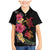 Hawaiian Flower and Tribal Turtle Family Matching Mermaid Dress and Hawaiian Shirt Colorful Style