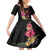 Hawaiian Flower and Tribal Turtle Family Matching Summer Maxi Dress and Hawaiian Shirt Colorful Style