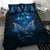 New Zealand Matariki Bedding Set Maori Pattern and Kiwi Bird Haka Dance Sky Night