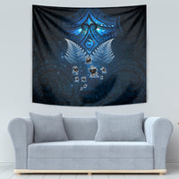 New Zealand Matariki Tapestry Maori Pattern and Kiwi Bird Haka Dance Sky Night LT03 - Polynesian Pride