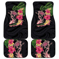 Hawaiian Tropical Plants Turtle and Shark Car Mats Polynesian Art Tattoo LT03 - Polynesian Pride