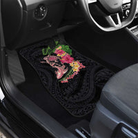 Hawaiian Tropical Plants Turtle and Shark Car Mats Polynesian Art Tattoo LT03 - Polynesian Pride