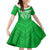 Kimbe Cutters Rugby Family Matching Mermaid Dress and Hawaiian Shirt Papua New Guinea Polynesian Tattoo Green Version LT03 Daughter's Dress Green - Polynesian Pride