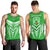 Kimbe Cutters Rugby Men Tank Top Papua New Guinea Polynesian Tattoo Green Version LT03 - Polynesian Pride