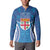 Fiji Day Button Sweatshirt Fijian Masi Tribal Hibiscus Tattoo and Tapa Pattern