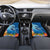 Polynesian Scuba Diving Car Mats Beauty Corals with Underwater and Polynesian Pattern