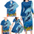 Polynesian Scuba Diving Family Matching Long Sleeve Bodycon Dress and Hawaiian Shirt Beauty Corals with Underwater and Polynesian Pattern