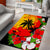 Hawaii Maui Island Area Rug Maui Map With Tropical Forest Sunset Vibe LT03 - Polynesian Pride