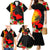 Hawaii Maui Island Family Matching Mermaid Dress and Hawaiian Shirt Maui Map With Tropical Forest Sunset Vibe LT03 - Polynesian Pride