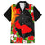 Hawaii Maui Island Hawaiian Shirt Maui Map With Tropical Forest Sunset Vibe LT03 Black - Polynesian Pride