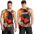 Custom Hawaii Maui Island Men Tank Top Maui Map With Tropical Forest Sunset Vibe LT03 - Polynesian Pride