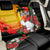 Custom Hawaii Maui Island Back Car Seat Cover Maui Map With Tropical Forest Vintage Style