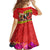 Hawaii Christmas Family Matching Off Shoulder Short Dress and Hawaiian Shirt Hula Girl Hibiscus With Hawaiian Style Tribal Fabric Patchwork LT03 - Polynesian Pride