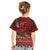 Hawaii KaʻUla Wena ʻIʻiwi Kid T Shirt With Tropical Plants and 'Ohi'a lehua Kakau Art Tattoo