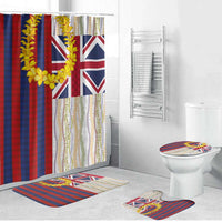 Hawaiian Tropical Plants Lei Bathroom Set National Flag Style LT03 Bathroom Set (4 pcs) Multicolor - Polynesian Pride