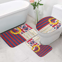 Hawaiian Tropical Plants Lei Bathroom Set National Flag Style LT03 - Polynesian Pride