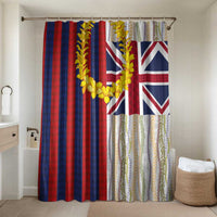 Hawaiian Tropical Plants Lei Bathroom Set National Flag Style LT03 Shower Curtain Only Multicolor - Polynesian Pride