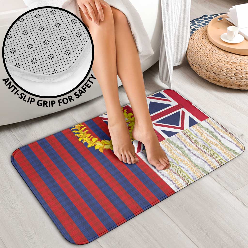 Hawaiian Tropical Plants Lei Bathroom Set National Flag Style LT03 - Polynesian Pride
