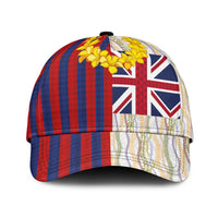 Hawaiian Tropical Plants Lei Classic Cap National Flag Style LT03 Universal Fit Multicolor - Polynesian Pride