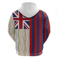 Hawaiian Tropical Plants Lei Hoodie National Flag Style LT03 - Polynesian Pride