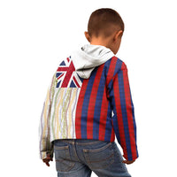 Hawaiian Tropical Plants Lei Kid Hoodie National Flag Style LT03 - Polynesian Pride