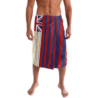Hawaiian Tropical Plants Lei Lavalava National Flag Style LT03 Multicolor - Polynesian Pride