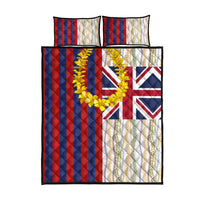Hawaiian Tropical Plants Lei Quilt Bed Set National Flag Style LT03 - Polynesian Pride