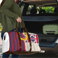 Hawaiian Tropical Plants Lei Travel Bag National Flag Style LT03 - Polynesian Pride