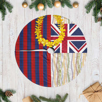 Hawaiian Tropical Plants Lei Tree Skirt National Flag Style LT03 Casual Multicolor - Polynesian Pride