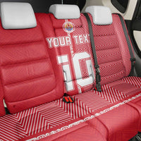 Custom Tahiti Football-Iron Warriors Back Car Seat Cover LT03 - Polynesian Pride