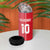 Custom Tahiti Football-Iron Warriors 4 in 1 Can Cooler Tumbler