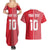 Custom Tahiti Football-Iron Warriors Couples Matching Summer Maxi Dress and Hawaiian Shirt