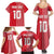 Custom Tahiti Football-Iron Warriors Family Matching Summer Maxi Dress and Hawaiian Shirt