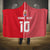 Custom Tahiti Football-Iron Warriors Hooded Blanket