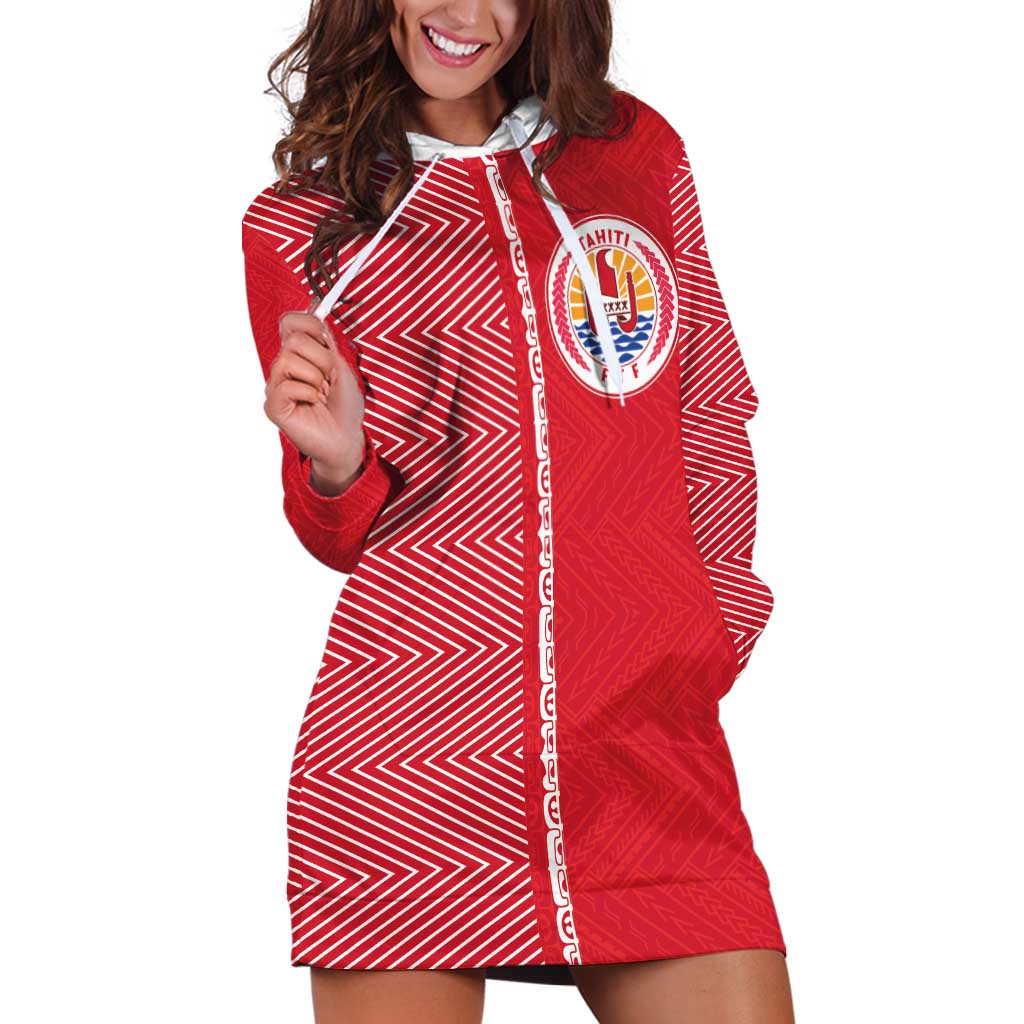 Custom Tahiti Football-Iron Warriors Hoodie Dress