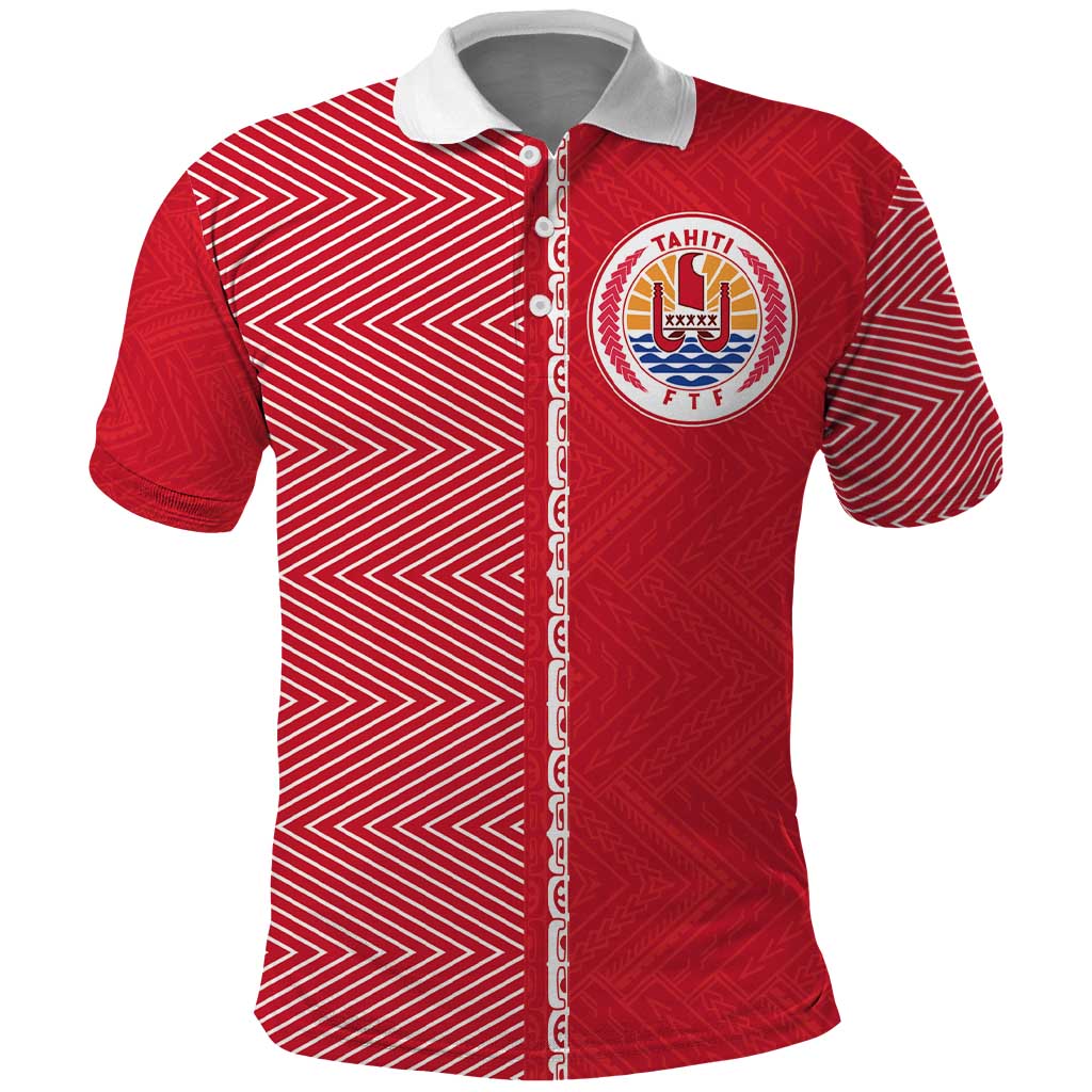 Custom Tahiti Football-Iron Warriors Polo Shirt