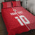 Custom Tahiti Football-Iron Warriors Quilt Bed Set