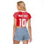 Custom Tahiti Football-Iron Warriors Raglan Cropped T Shirt