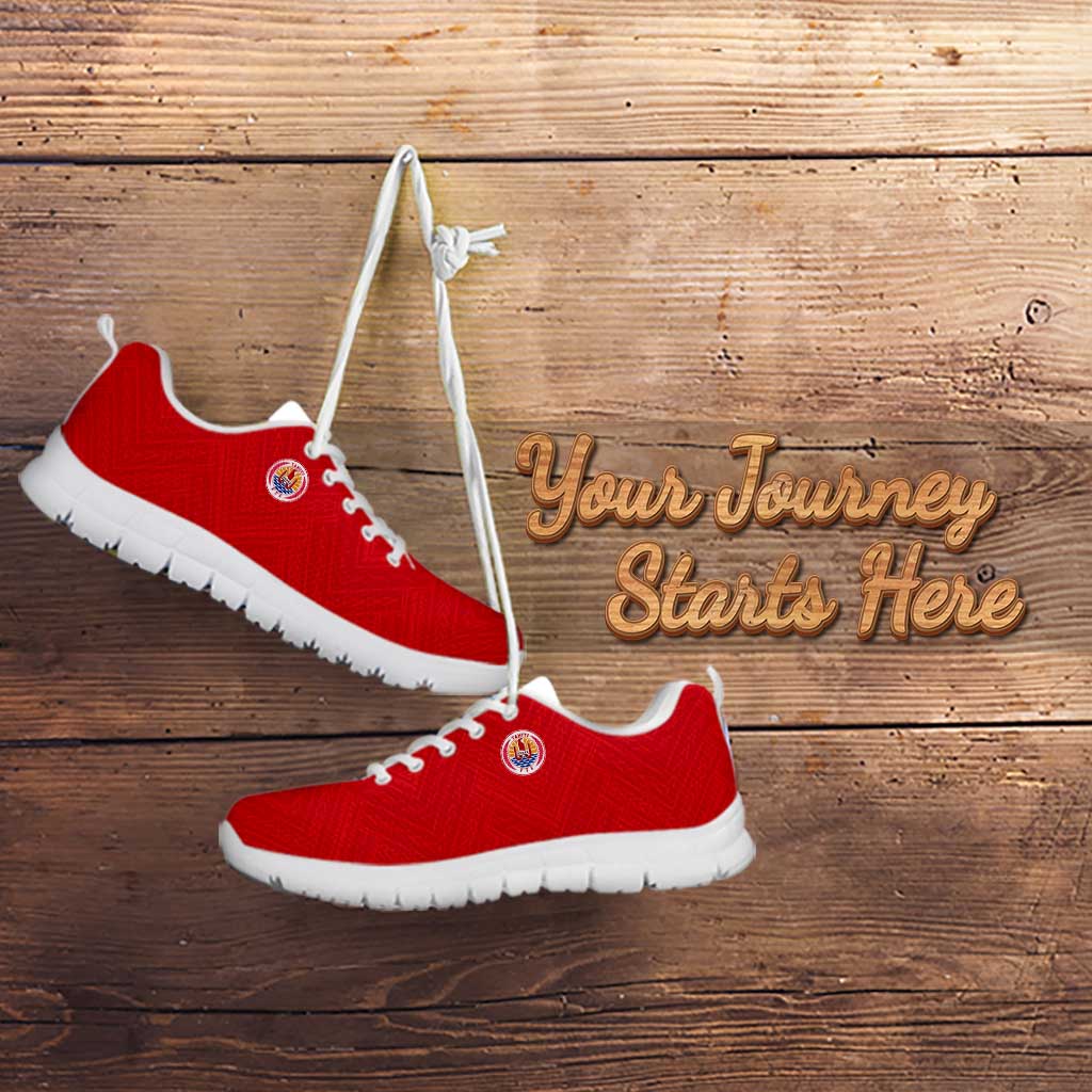 Custom Tahiti Football-Iron Warriors Sneakers LT03 - Polynesian Pride