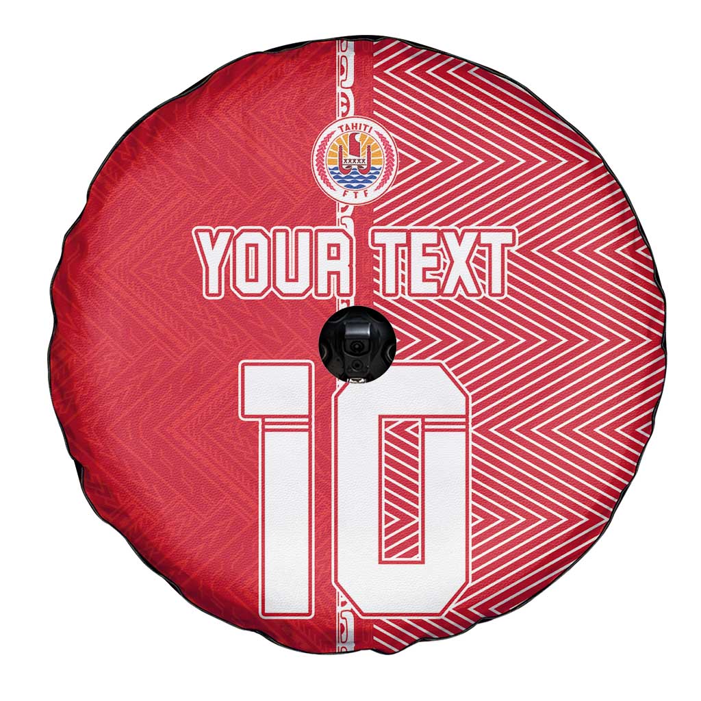 Custom Tahiti Football-Iron Warriors Spare Tire Cover LT03 - Polynesian Pride