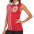 Custom Tahiti Football-Iron Warriors Women Sleeveless Polo Shirt