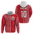 Custom Tahiti Football-Iron Warriors Zip Hoodie