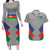 Custom New Caledonia-The Kagus Couples Matching Long Sleeve Bodycon Dress and Hawaiian Shirt